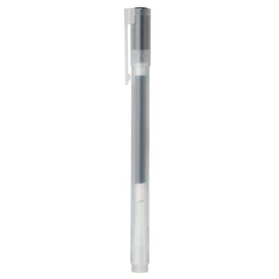 MUJI Gel Ink Ballpoint 140 X 10 Mm Cap 02796815 Pen, Black, Mm, 0.5 Tip, Type,