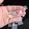 3x4x16 Silk Pouch: Dustproof, Clear, Self-Sealing Bag for Mini Jewelry