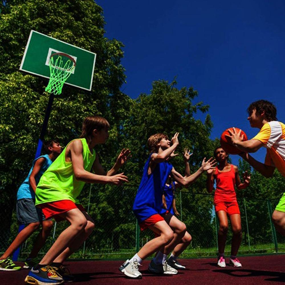2pcs All Weather Basketball Mesh Knotted Shooting Pocket Basketball Mesh Replacement Outdoor Court