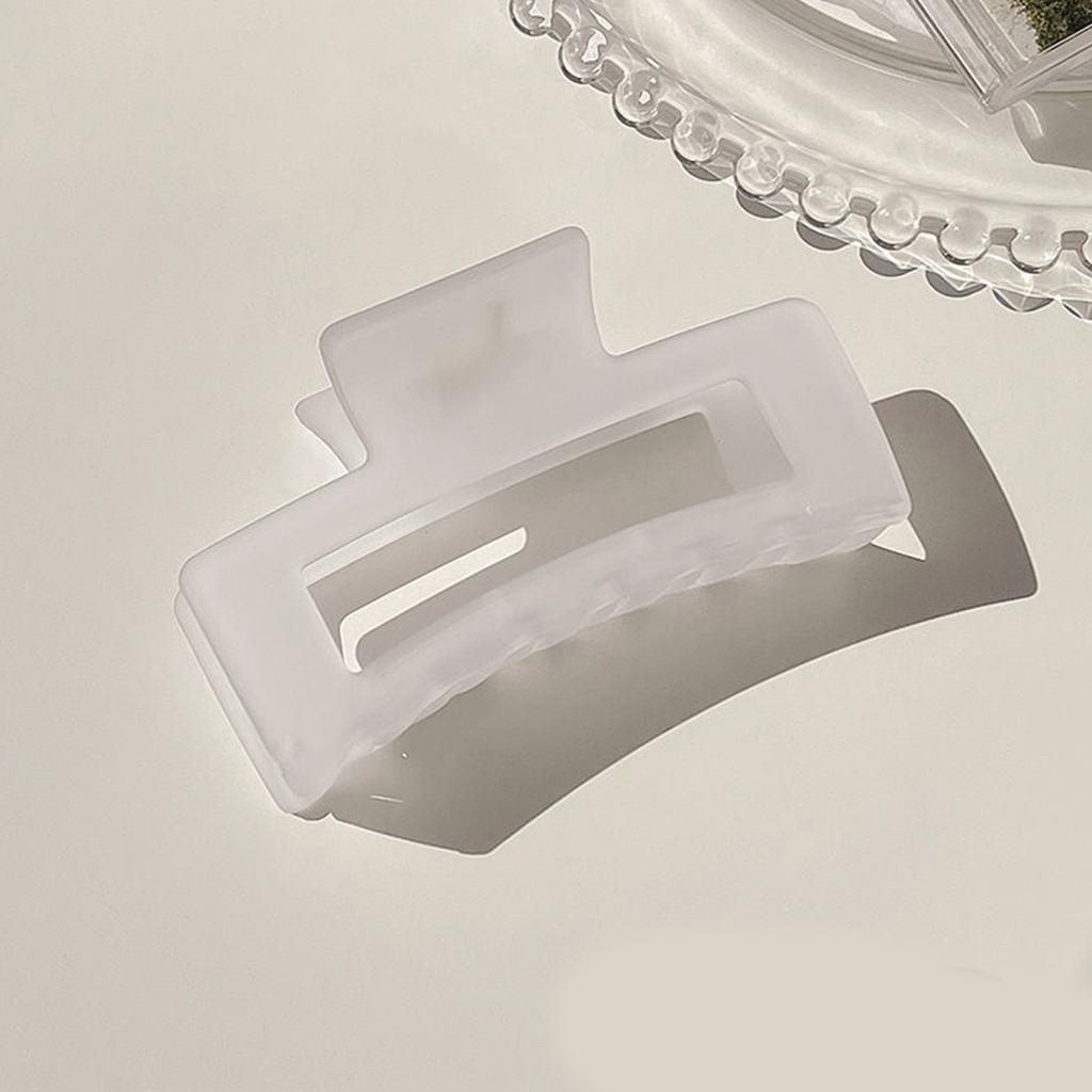 Large Hair Claw Clip for Women 3.5inch Hair Clamps for Thick and Long Hair Non-slip Square Jaw Clip for Curly Hair