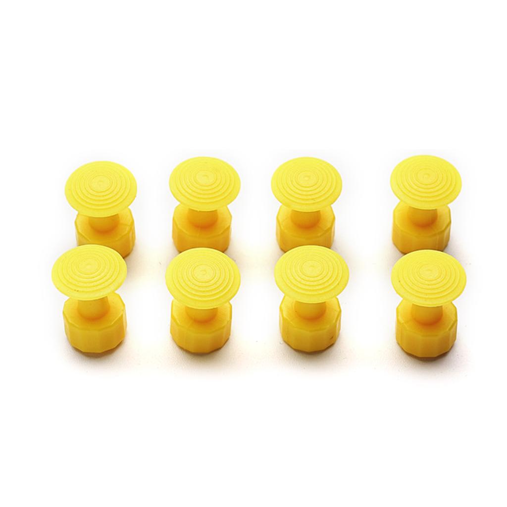 16Pcs Paintles Dent Removal Puller Tabs Dent Repairs Tools Set Glue Pulling Tabs Auto Body Kits