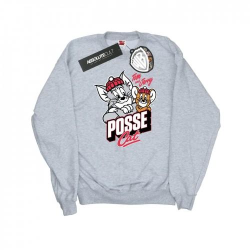 Tom And Jerry Womens/Ladies Posse Cat Sweatshirt
