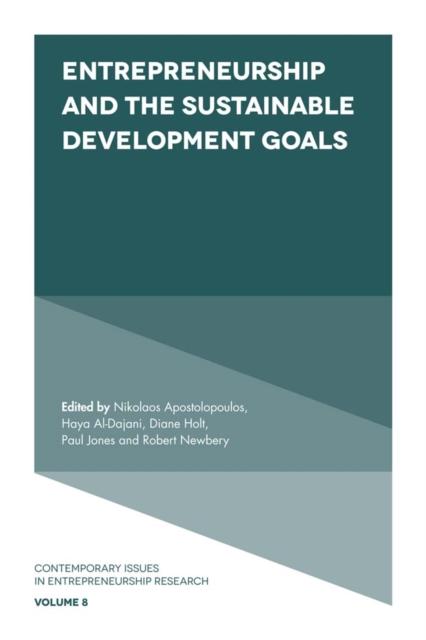 The Entrepreneurship and the Sustainable Development Goals Book