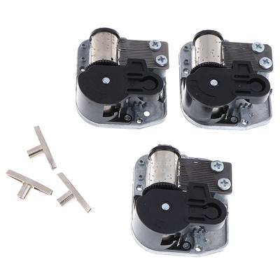 Mechanical DIY Windup Music Box Sankyo Musical Movement+Key