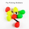 30pcs Fishing Floating Bobber Indicators Foam Strikes Indicators Float Fishing Tackle Accessories Fly Fishing Float
