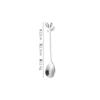 Lovely Stainless Steel Spoon Smiley Sunflower Handle Coffee Spoon Fork Dessert Ice Cream Spoon Tea Spoon Kitchen Accessories4