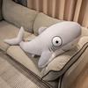 Non-Toxic 60-120Cm Shark Cat Plush Toy Birthday Gift Soft Sleeping Pillow Office Snooze Stuffed Animal Pillow Home Comfort Pillow