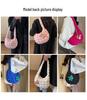 Korean Dongdaemun Women's Fashion Casual Cloud Pleated Shoulder Bag