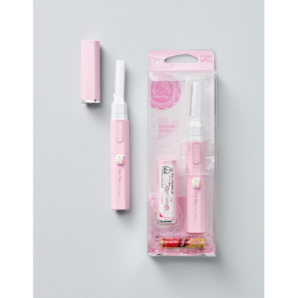 Kai Hello Kitty Sonic Electric Eyebrow Shaver With Battery