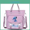 Lilo Stitch Kids Canvas Shoulder Bag With Colorful Print For Daily Use