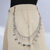 Punk Rock Metal Pants Waist Chain Men Women Key Chain Big Ring Wallet Keychain Jeans Unisex Hip-hop Jewelry Gift