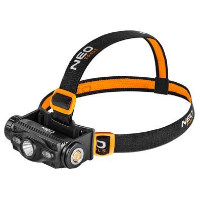 Wiederaufladbare USB-Stirnlampe 1000 Lm Rote/Blaue Cree LED + LED