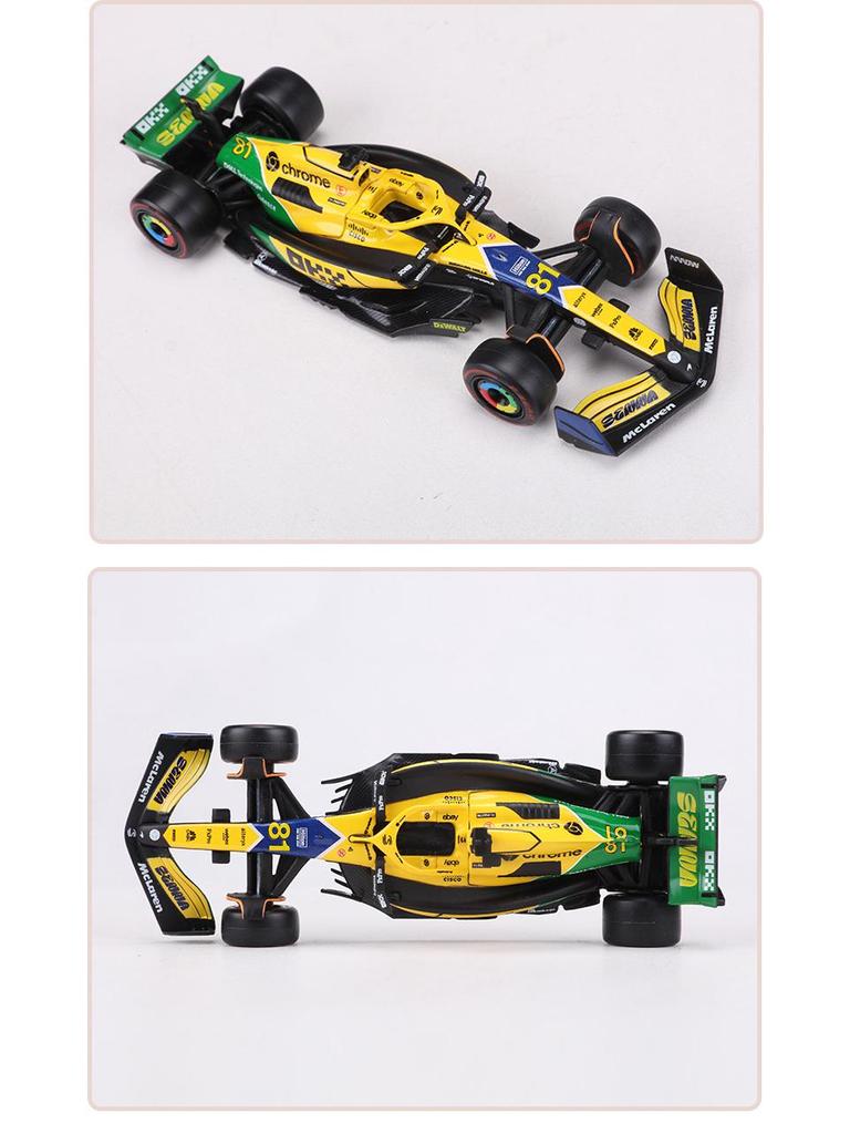 Bburago McLaren MCL38 F1 1:43 Alloy Race Car Model 2024