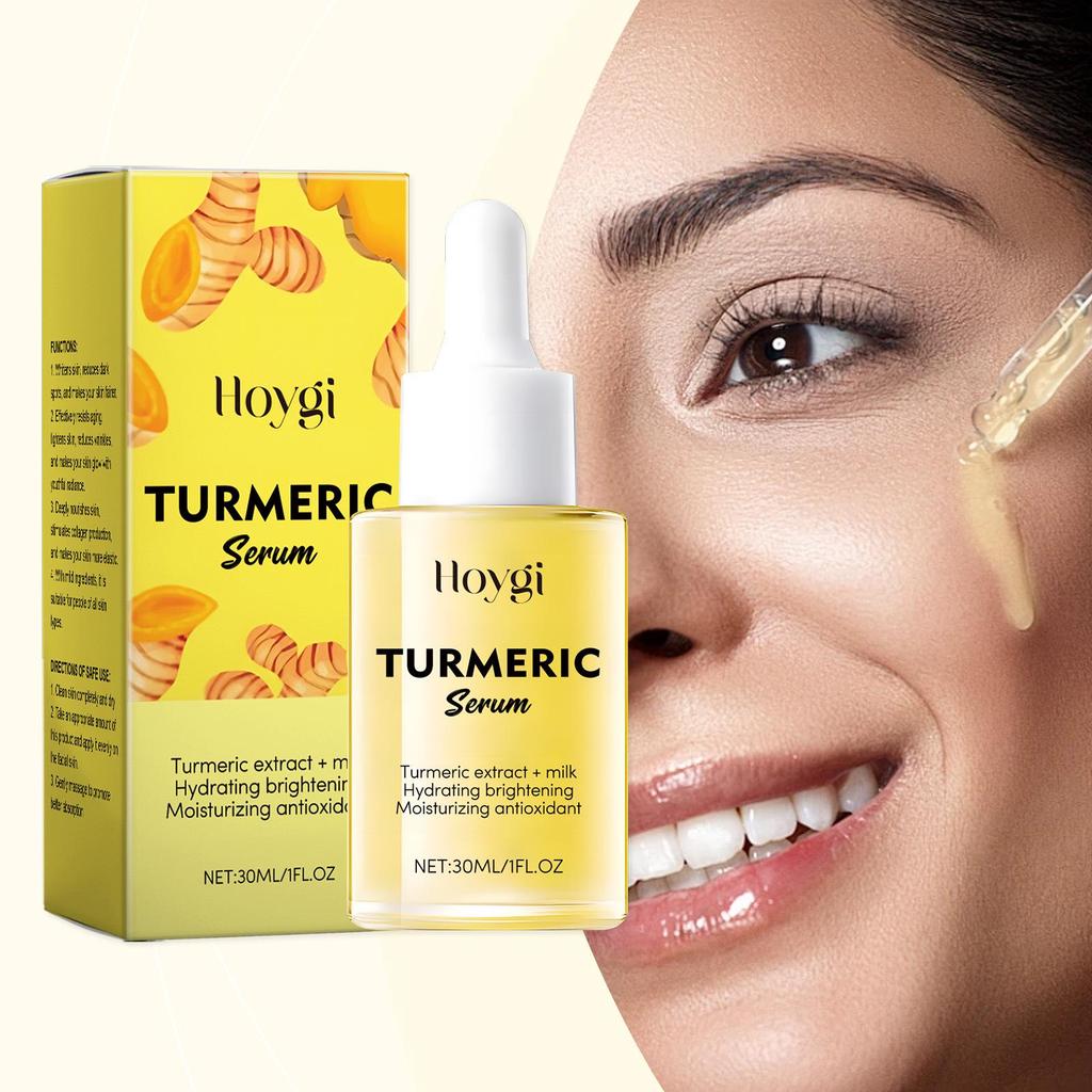 HOYGI Turmeric Milk Hydrating Serum for Radiant, Youthful Skin