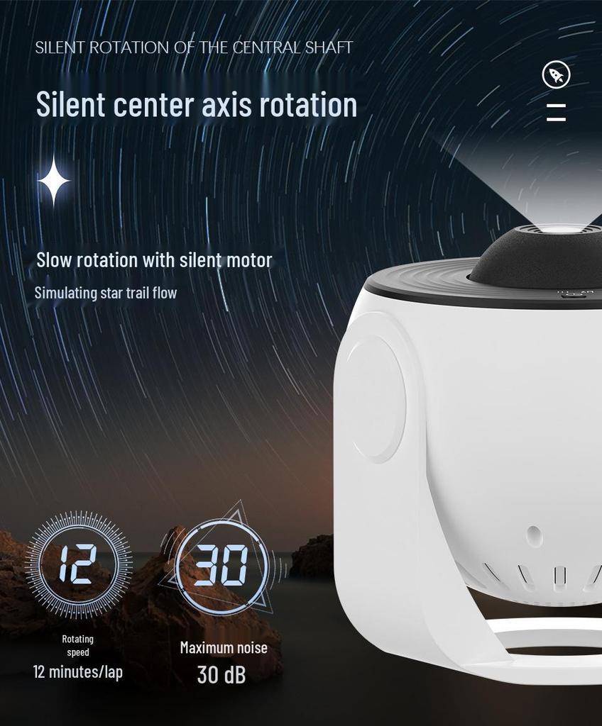 Dreamy Starry Sky HD Projector: 13 Film Night Light for Bedroom Atmosphere