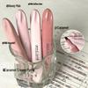 Double-ended Japanese Three-color Gradient Highlighter Pen