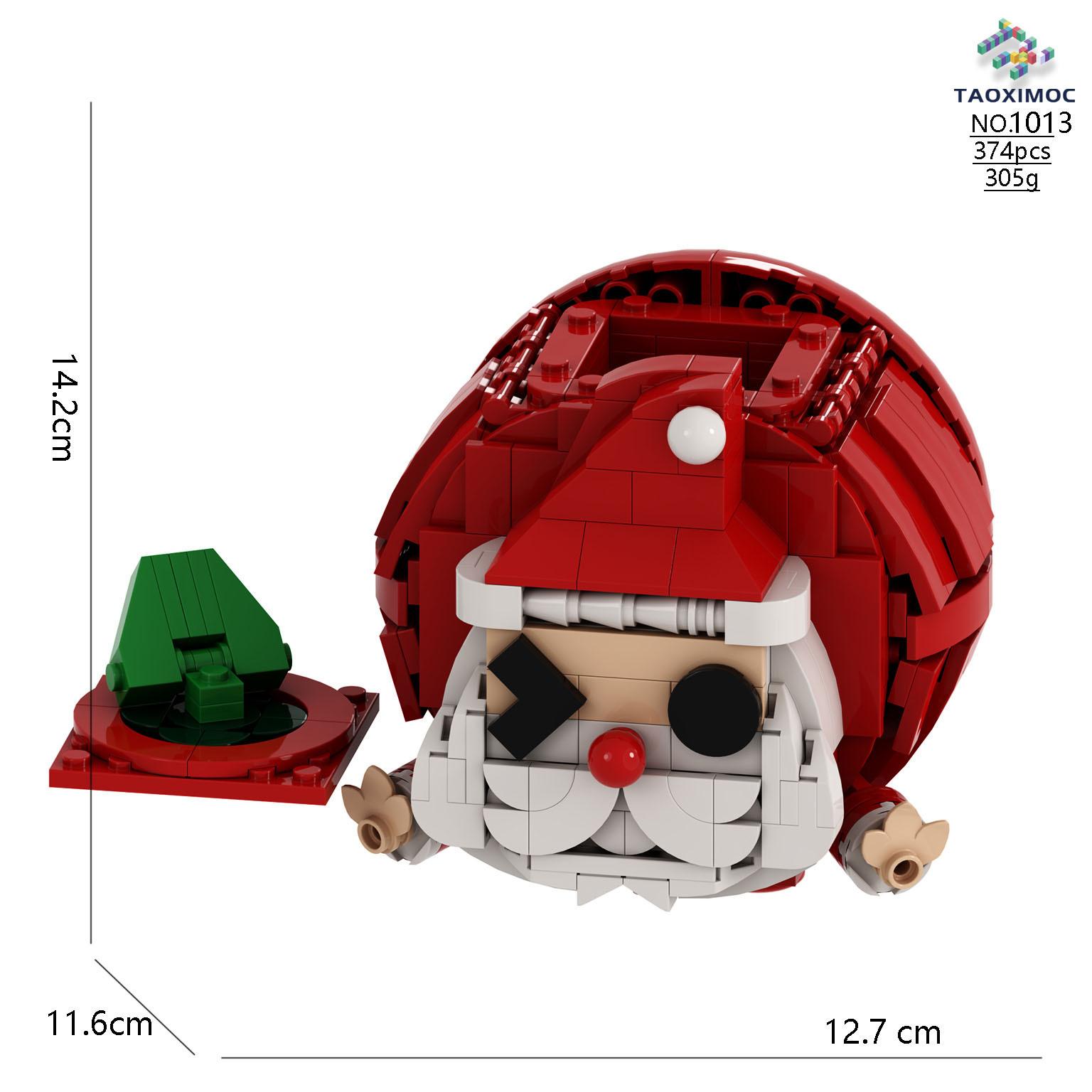 

Christmas peace Fruit building blocks children s educational assembly toys, holiday gifts