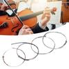 4pcs 3/4 & 4/4 Violin Strings Set Steel Core Violin String Replacement EADG Strings Musical Instrument Accessory