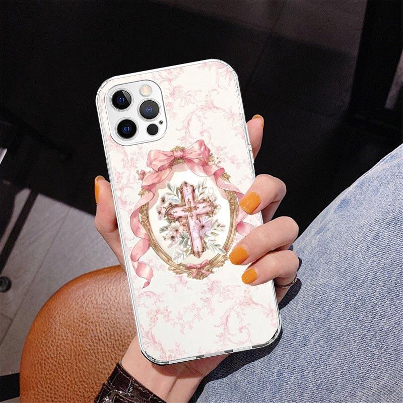 Bible Angel Phone Case For iPhone 17 Air 16 Pro Max 16E 15 + 14 Plus 11 12 13 Mini 7 8 SE Gift Print Cover Fundas