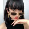 Fashion Small Frame New Square Sunglasses For Women Retro Unisex Outdoor Shades Wild Eyewear Square summer beach Sun Glasses