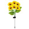 Solar Powered Sunflower Garden Stake Lights