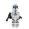 Star Wars Building Blocks Minifigure Commander Small Particles Construction Toy KT1042 XP318-325 Compatible with Lego