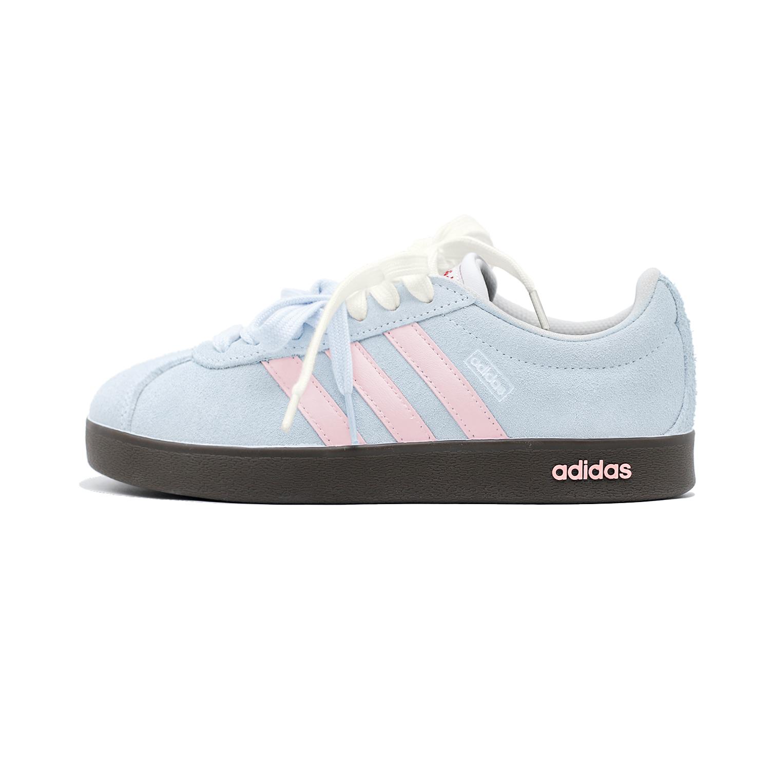 

Adidas VL COURT 2.0 Low top Skateboard Shoes Unisex Dream Blue Pink HQ1802(Team140-) 40⅔
