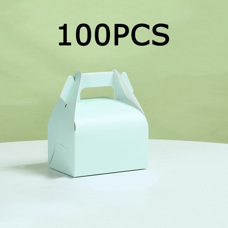 WTEMPO Simple Elegant Presents Packaging Boxes Foldable Paper Handheld Gift Boxes Party Decor Favor Treat Boxes Small Business Supplies