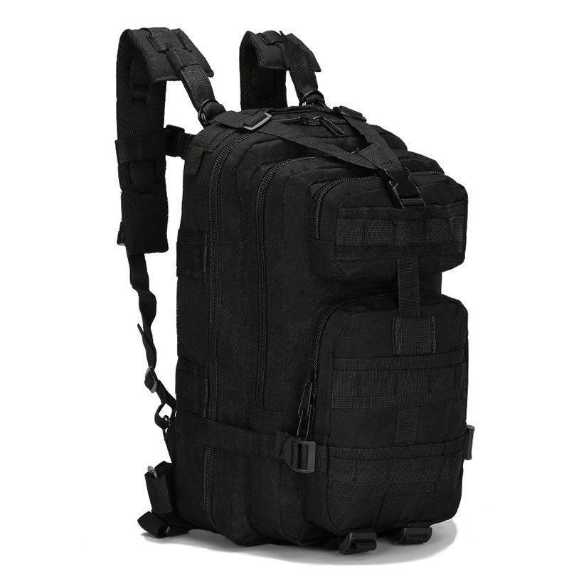 Large Capacity Outdoor Military Tactical Army Camping Hiking Backpack Rucksack With Padded Adjustable Straps