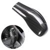 For BMW X1 F48 X2 F47  1 Series  2 Series Gran Tourer 2018- Carbon Fiber Style Gear Shift Knob Cover Trim
