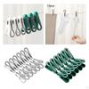 12 Pieces Clothes Pins Sock Hangers Underwear Portable Pants Coat Hanger Creative