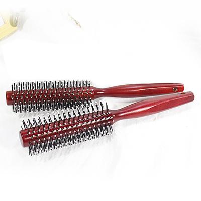Pettine in legno senza setole per capelli ricci Testa a fiore di pero Pettine per lo styling per caschetto voluminoso Denti a V