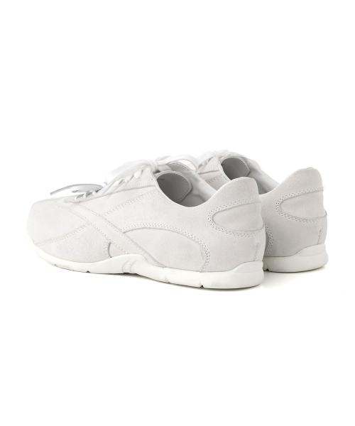 [DNSR Woman] Low-cut Suede Sneakers White [DNBEFWKR01BK]