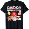 Cow Daddy Birthday Crew Farm Theme Animals Birthday Party T-Shirt