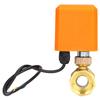 Motorisiertes Kugelventil, 2-adrig, 2-Wege, normalerweise offen, DN25, Messing, ABS, Synchronmotor, AC220V