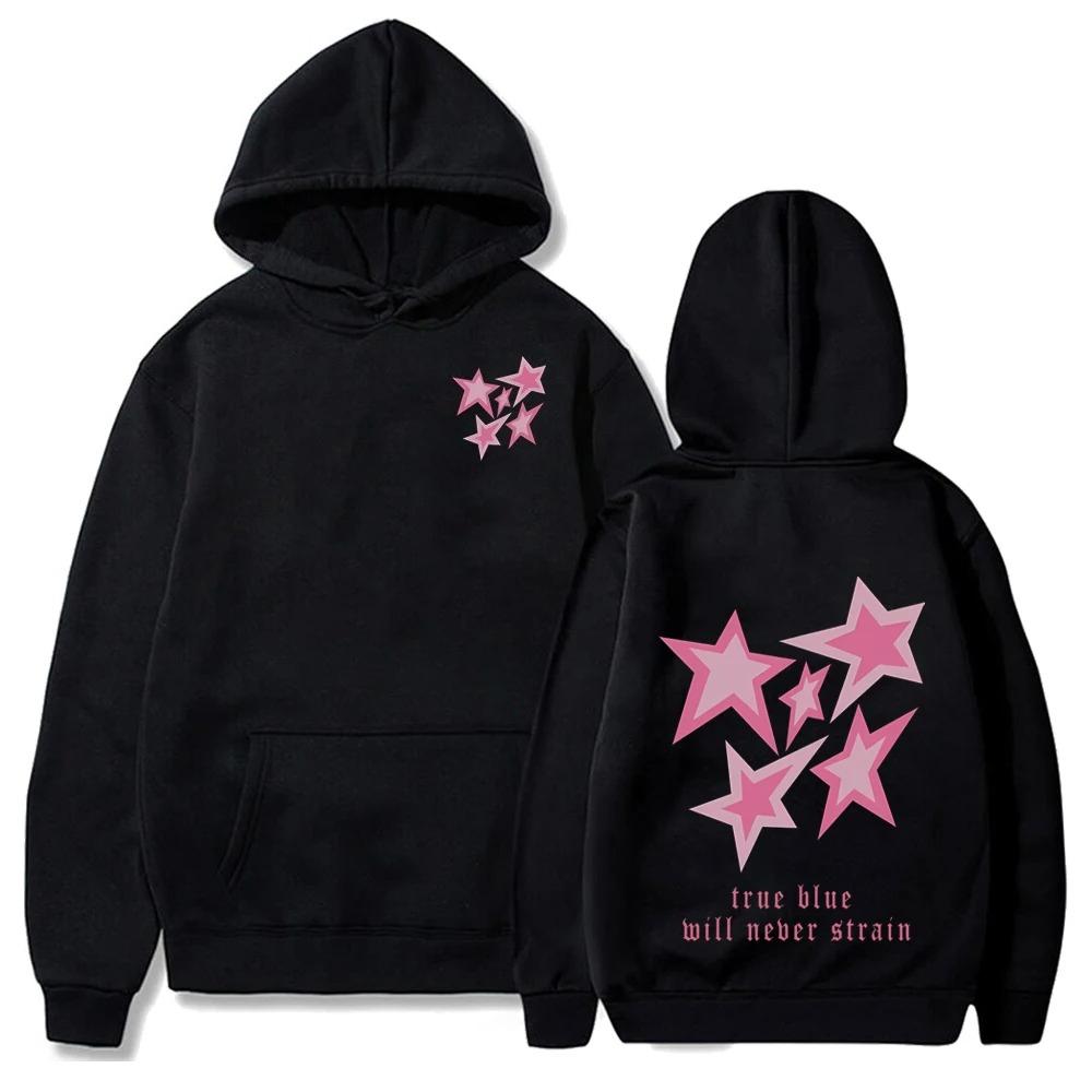 Women‘s Hoodies Creative Stars Printed Autumn Winter Long Sleeve Hooded Sweatshirts Pullover Hooded Clothing