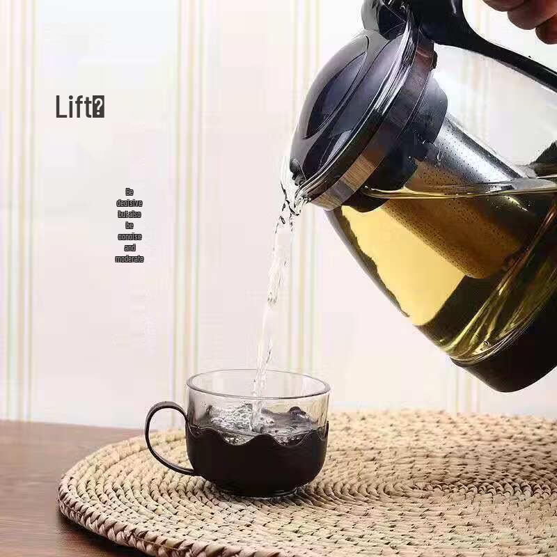 Automatic Water Refill Glass Tea Brewer Set