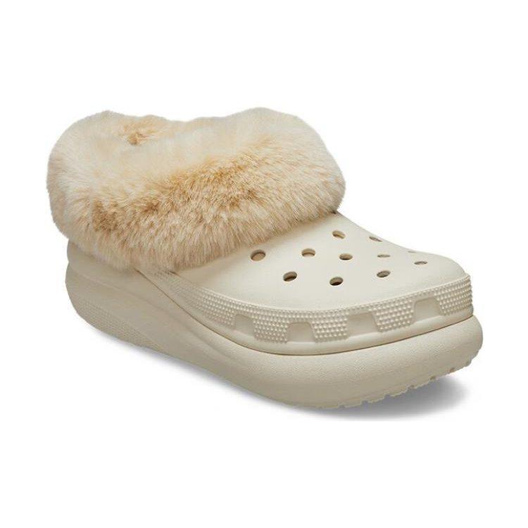 Crocs Furever Crush Shoe Clogs 'Bone' 208446-2Y2