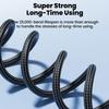 100W USB To Type C Fast Charging Cable 90° Double Elbow Bend Mobile Game Fast Charging Cable For Xiaomi Huawei With LED 0.25m/1m