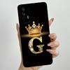 For Realme GT Neo Flash / Neo 2T / Q3 Pro 5G Fashion Initial Letter Couple Phone Case Soft Silicone TPU Lens Protective Casing