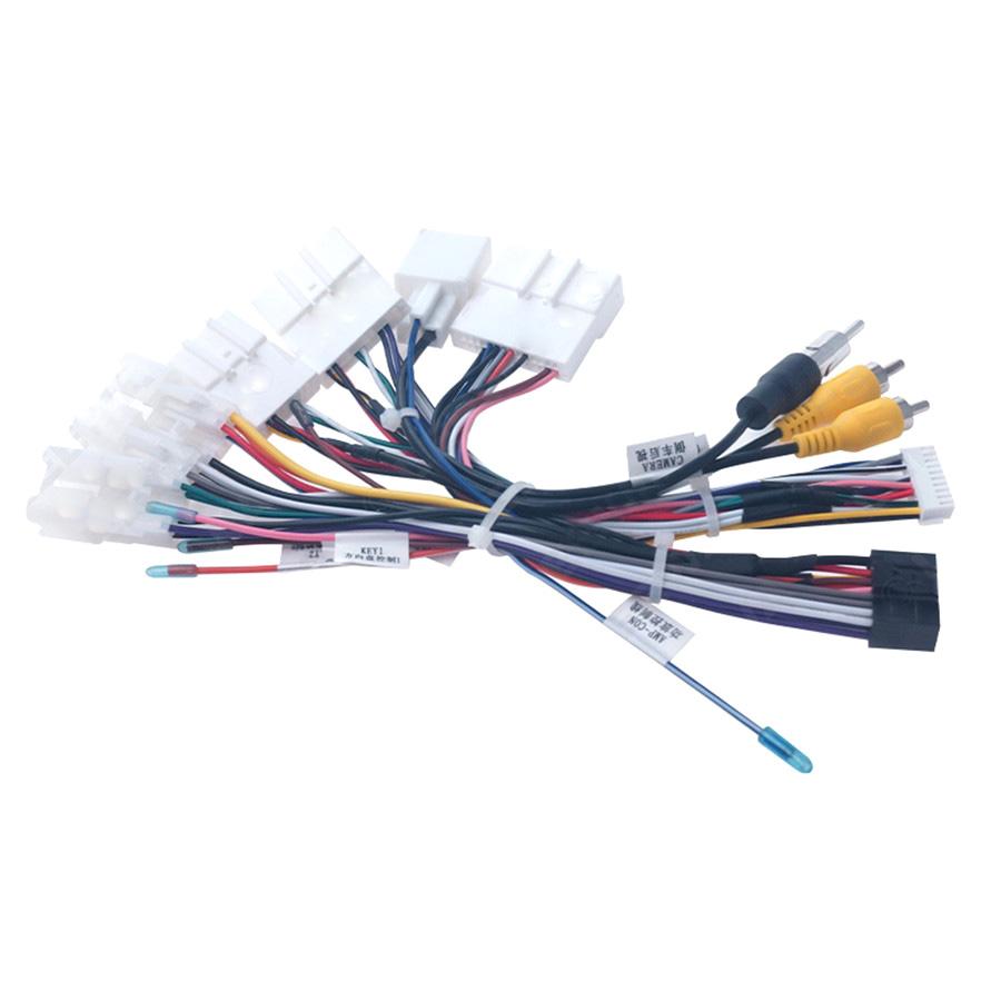 16 Pin Wire Harness Power Cable W/ Canbus Box For Toyota RAV4 Camry Corolla C-HR