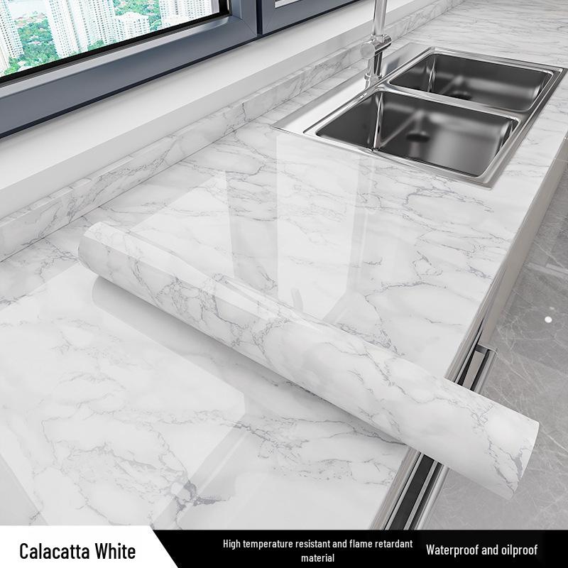Eco-Friendly Kitchen Anti-Oil Stickers: Self-Adhesive, Waterproof, Heat-Resistant Tile and Stove Top Renovation Wallpaper.