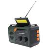 Emergency Radio Portable AM FM WB Radio Type C Hand Crank Solar Charging 30000mAh Battery SOS Alert 