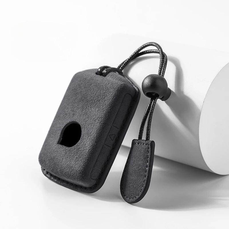 Suede Car Key Case Remote Cover Shell Holder Protector Fob For For Volvo New B60 B5 V90 XC90 V6 T8 S60 B4 S90 XC40 XC60 2025