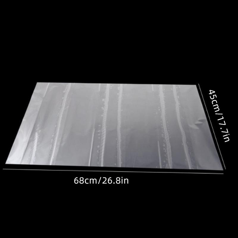 45x70cm Kitchen Oil Proof Wall Sticker Heat-resistant Wallpaper Clear Self Adhesive Film Waterproof Paper Tile Wall Decals