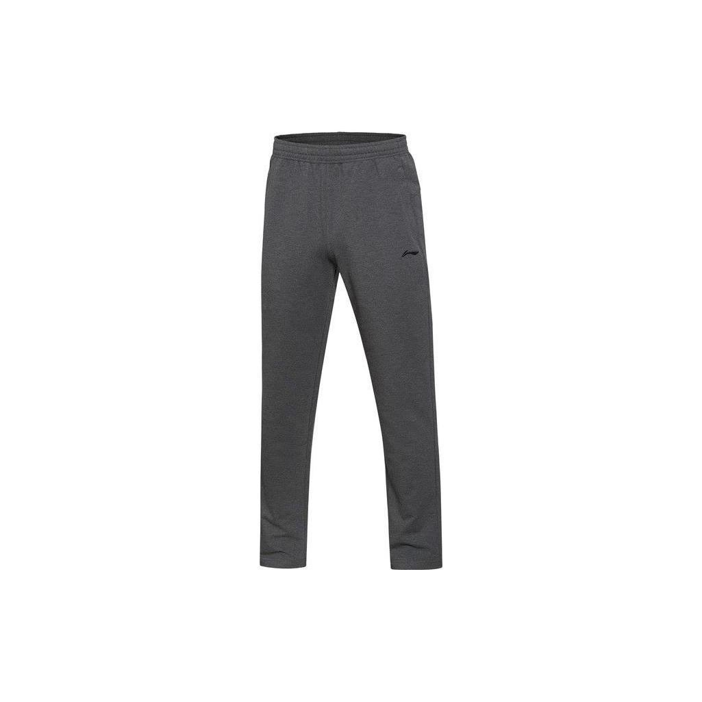 Li Ning Training Series Knitted Sweatpants Men s Dark Heather Gray AKLM099-4 L