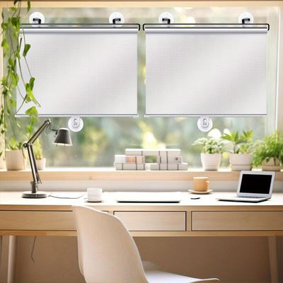 Roller Window Blinds Shades Curtain Roll Curtains Blind Blackout Kitchen No Drill Drilling Terrace Home Decor Items the Bedroom
