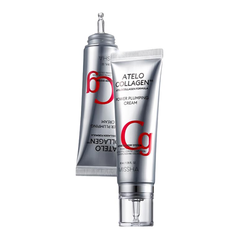 [MISSHA] Atelo Collagen 500 Power Plumping Cream (40ml) - Intensive Firming & Volume