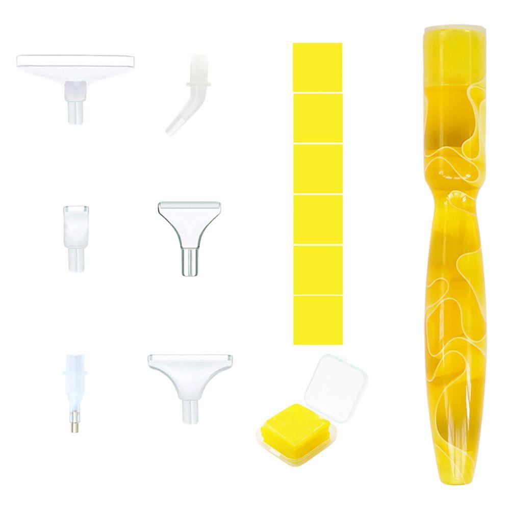 Kruissteek Punt Boorpen Hars Diamantschilderij Pen Hars Pen Legering Vervangende Penpunten