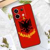Albania Flag Eagle Case For Xiaomi Redmi Note 14 13 12 11 10 9 15 Pro Plus Redmi 15 10C 12C 13C 14C 15C Cover
